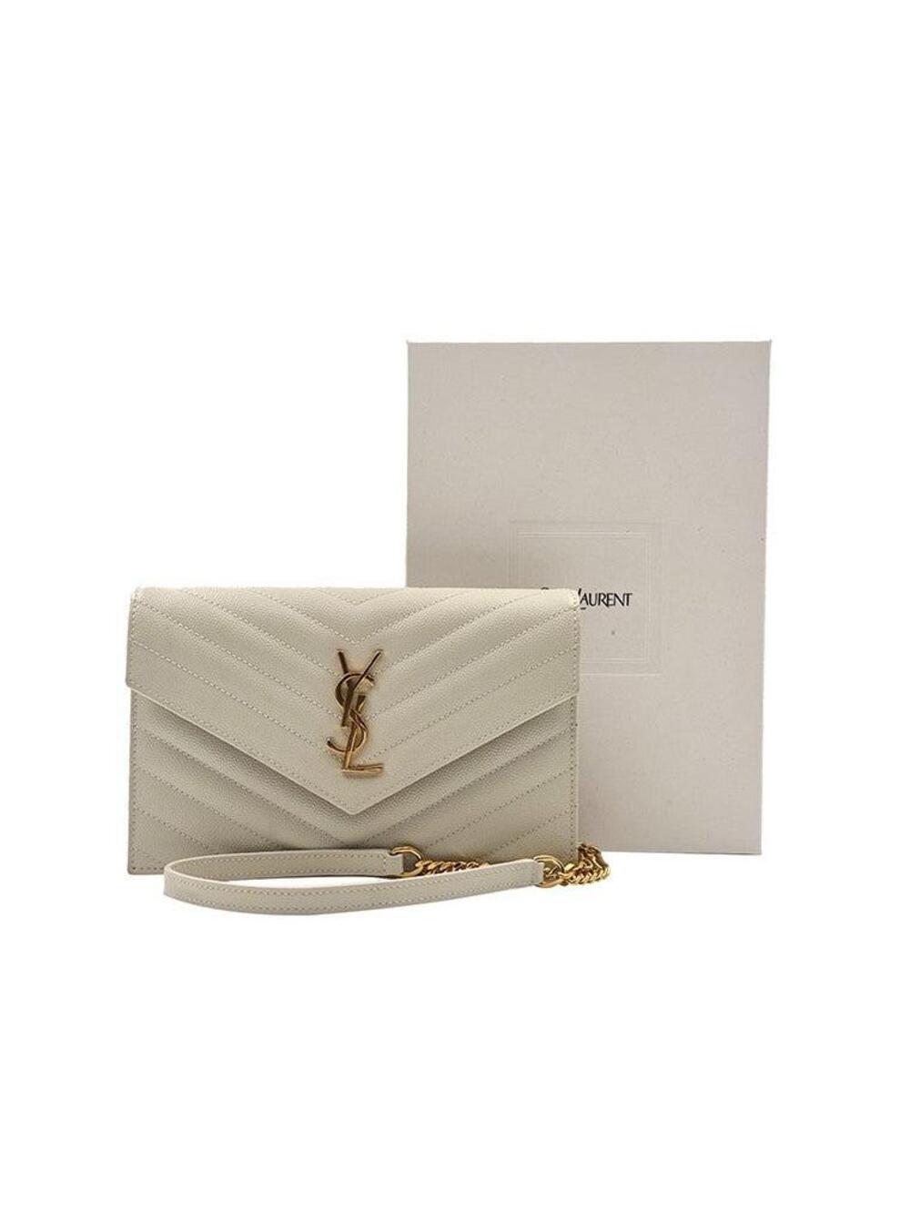 Saint Laurent Envelope Chain Crossbody #376249S89B